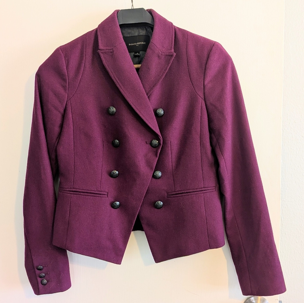 Banana Republic Double Breasted Jacket